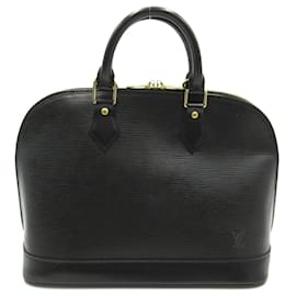 Louis Vuitton-Louis Vuitton Alma Noir Handbag-Black