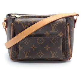 Louis Vuitton-Bolsa de Ombro Monogram Vivacite PM da Louis Vuitton-Marrom