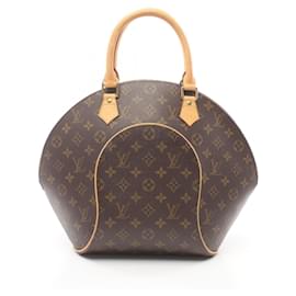 Louis Vuitton-Bolsa de mão Monograma Ellipse MM Louis Vuitton-Marrom