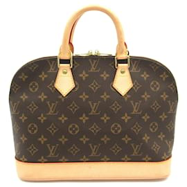 Louis Vuitton-Bolsa Alma PM Louis Vuitton-Marrom