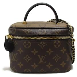 Louis Vuitton-Sac à épaule Louis Vuitton Vanity NV PM-Marron