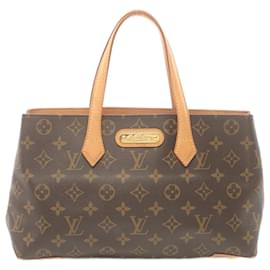 Louis Vuitton-Louis Vuitton Wilshire PM Monogram Handbag-Brown