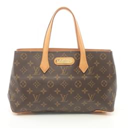 Louis Vuitton-Louis Vuitton Wilshire PM Monogram Handbag-Brown