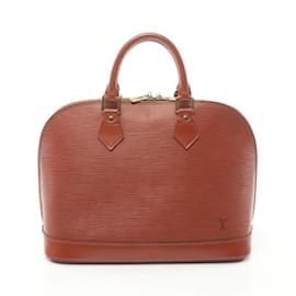 Louis Vuitton-Louis Vuitton Alma Epi Kenya Brown Handbag-Brown