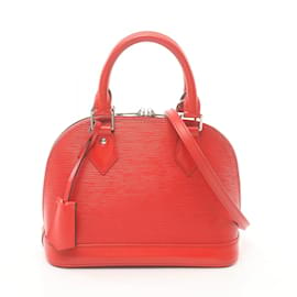 Louis Vuitton-Louis Vuitton Alma BB Handbag-Red