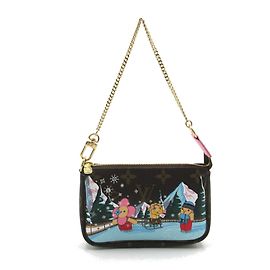 Vivienne Pochette Accessoires Tasche von Louis Vuitton Braun