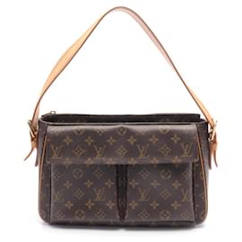 Louis Vuitton-Sac à épaule Monogram Vivacite GM de Louis Vuitton-Marron