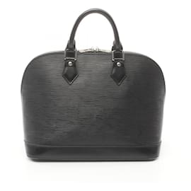 Louis Vuitton-Louis Vuitton Alma PM Handbag-Black