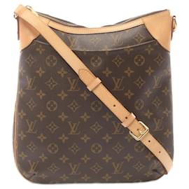 Louis Vuitton-Louis Vuitton Odeon MM Monogram Shoulder Bag-Brown