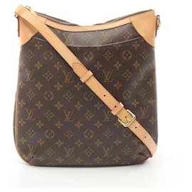 Louis Vuitton-Louis Vuitton Odeon MM Monogram Shoulder Bag-Brown