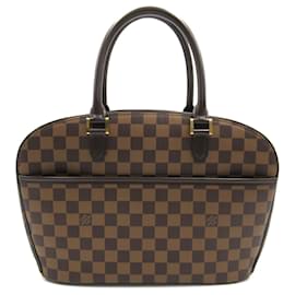 Louis Vuitton-Louis Vuitton Saria Horizontal Handbag-Brown,Damier ebene