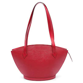 Louis Vuitton-Sac à main long à épaule Saint Jacques Louis Vuitton-Rouge