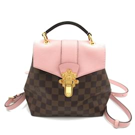 Louis Vuitton-Mochila Clapton Louis Vuitton-Marrom,Rosa,Outro