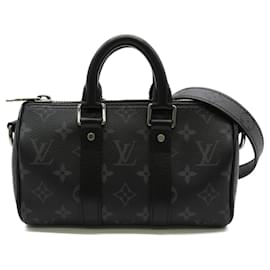 Louis Vuitton-Bolsa Boston Keepall XS Louis Vuitton-Preto