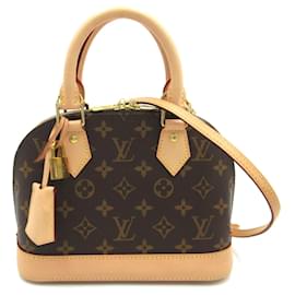 Louis Vuitton-Bolsa de Ombro Alma BB Louis Vuitton-Marrom