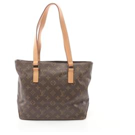 Louis Vuitton-Louis Vuitton Cabas Piano Monogram Shoulder Bag-Brown