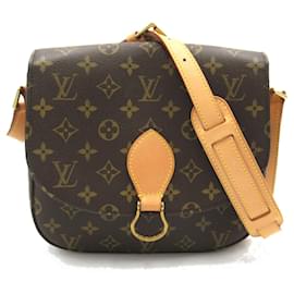 Louis Vuitton-Louis Vuitton Saint-Cloud 24 Shoulder Bag-Brown