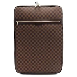 Louis Vuitton-Louis Vuitton Marrom Damier Ebene Pegase 65-Marrom