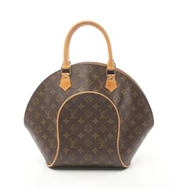 Louis Vuitton-Louis Vuitton Ellipse MM Monogram Handbag-Brown,Monogram