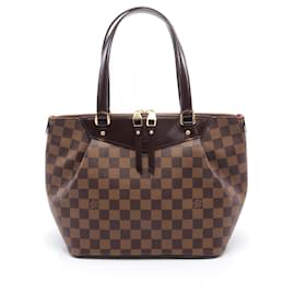 Louis Vuitton-Louis Vuitton Westminster PM Tote Bag-Brown,Damier ebene