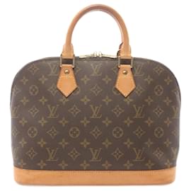 Louis Vuitton-Louis Vuitton Alma PM Monogram Handbag-Brown,Monogram