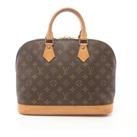 Louis Vuitton-Louis Vuitton Alma PM Monogram Handbag-Brown,Monogram