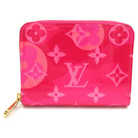 Louis Vuitton-Louis Vuitton Zippy Coin Purse in Fuchsia-Pink,Fuschia