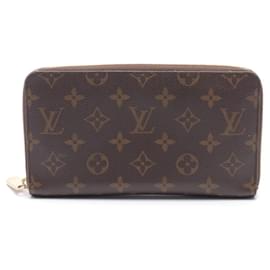 Louis Vuitton-Portefeuille long Zippy Organizer Louis Vuitton-Marron