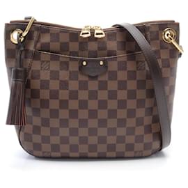 Louis Vuitton-Louis Vuitton South Bank Damier Ebene Shoulder Bag-Brown