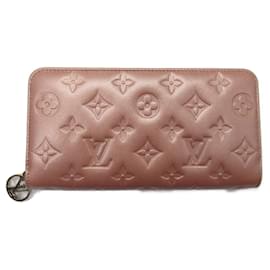 Louis Vuitton-Louis Vuitton Rose Gold Long Wallet-Golden