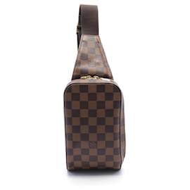 Louis Vuitton-Louis Vuitton Geronimos Waist Bag-Brown,Damier ebene