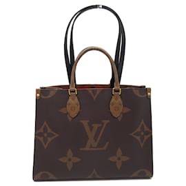 Louis Vuitton-Sac Louis Vuitton On the Go MM-Marron