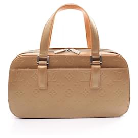 Louis Vuitton-Louis Vuitton Shelton Monogram Matte Ambre Handbag-Beige