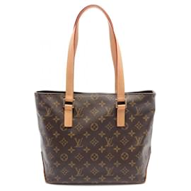 Louis Vuitton-Louis Vuitton Cabas Piano Monogram Shoulder Bag-Brown