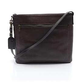 Louis Vuitton-Louis Vuitton Sac Plat Utah Shoulder Bag-Brown