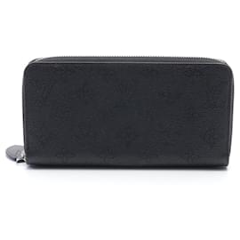 Louis Vuitton-Louis Vuitton Mahina Noir Zippy Wallet-Black