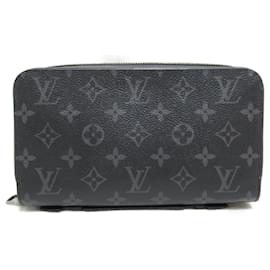 Louis Vuitton-Louis Vuitton Zippy XL Round Long Wallet-Brown