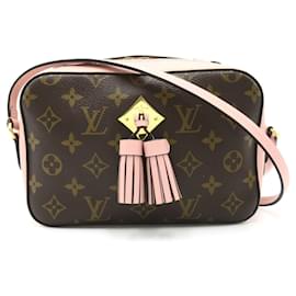 Louis Vuitton-Louis Vuitton Saintonge Shoulder Bag-Brown,Pink