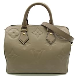 Louis Vuitton-Louis Vuitton Speedy Bandouliere 25 Shoulder Bag-Beige