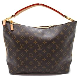 Louis Vuitton-Sac à épaule Shuri PM Louis Vuitton-Marron