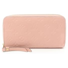 Louis Vuitton-Louis Vuitton Pink Monogram Empreinte Long Wallet-Pink