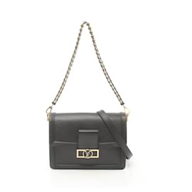 Louis Vuitton-Louis Vuitton Dauphine NV MM Shoulder Bag-Black