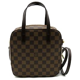 Louis Vuitton-Bolso de Hombro Spontini Louis Vuitton-Castaño