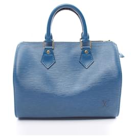 Louis Vuitton-Louis Vuitton Speedy 25 Handbag-Blue