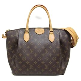 Louis Vuitton-Louis Vuitton Turen MM Shoulder Bag-Brown