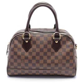 Louis Vuitton-Sac à main Louis Vuitton Duomo Damier Ébène-Marron