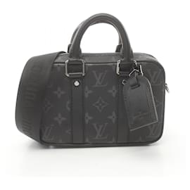 Louis Vuitton-Bolso Louis Vuitton Nano PDV Monogram Eclipse-Negro