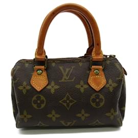 Louis Vuitton-Bolsa Speedy Louis Vuitton-Marrom