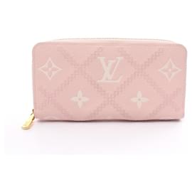 Louis Vuitton-Carteira longa rosa Louis Vuitton-Rosa