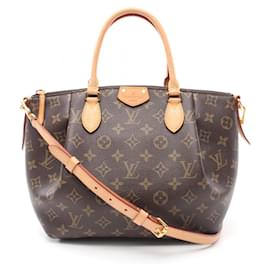 Louis Vuitton-Bolso de mano Monogram Turen PM de Louis Vuitton-Castaño